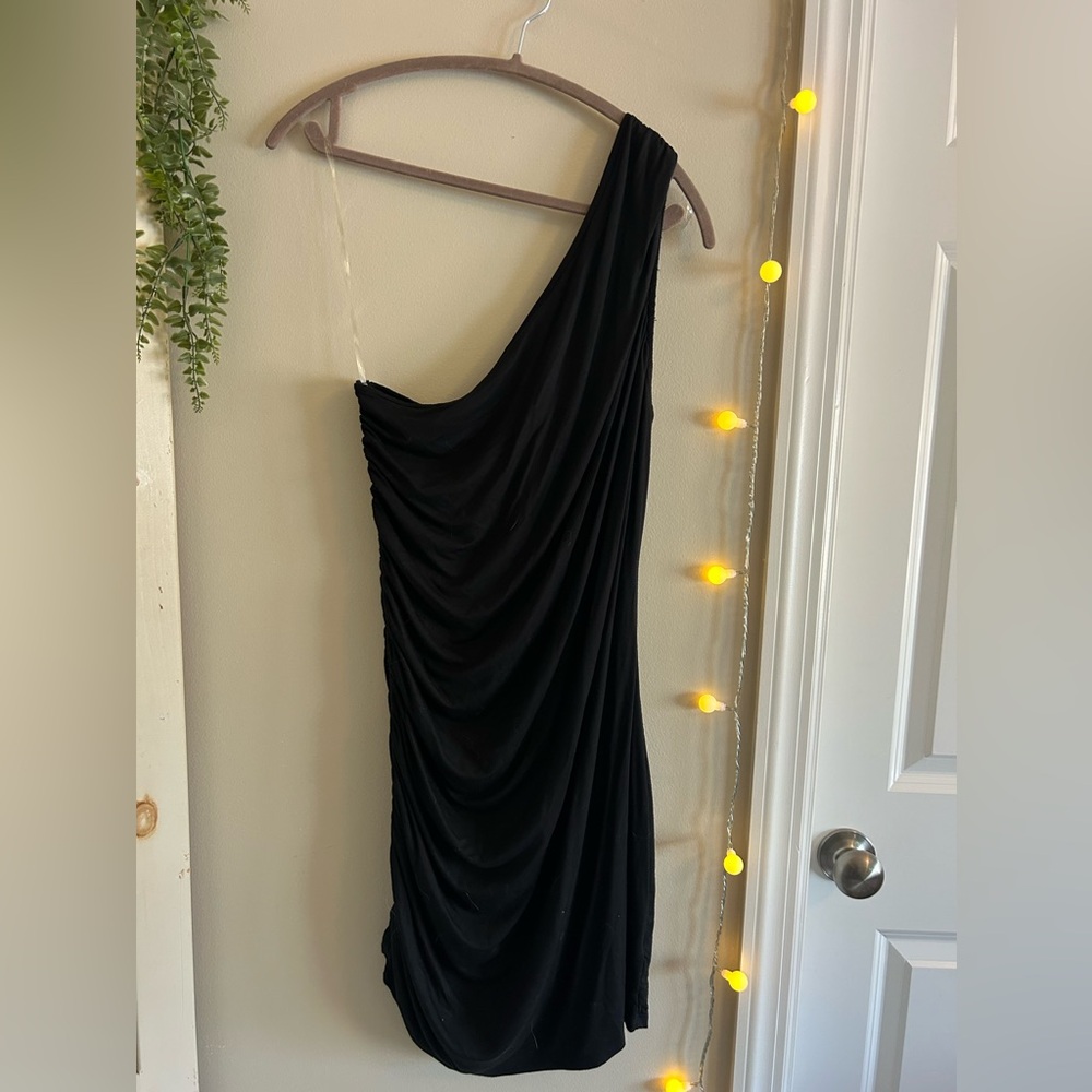 Black One-Shoulder Dress NWT